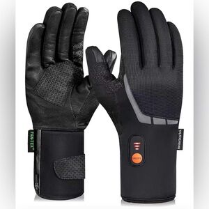 Heated Gloves New Large black